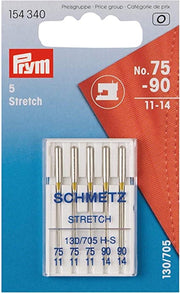 Prym - 5 strech naaimachinenaalden - no.75 11 - art 152350 - 130/705 - naaimachine naalden