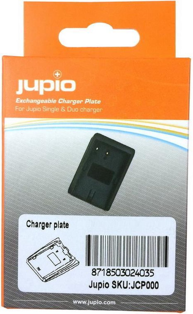 Jupio Accu-frontje voor duo oplader - voor Fuji accu NP-95