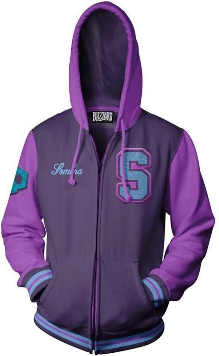 OVERWATCH - Varsity SOMBRA Zip-up Hoodies (XL)
