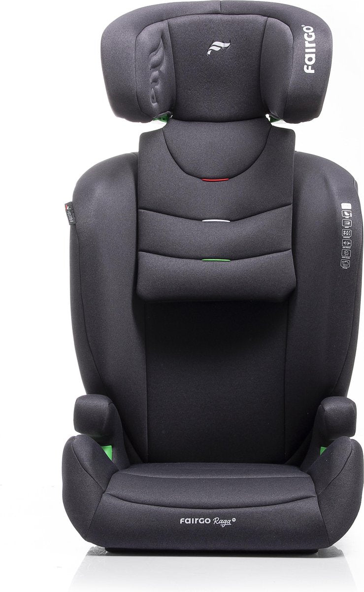 Babyauto  autostoel Fairgo Raga I-size black/melange FG 100 tot 150 cm