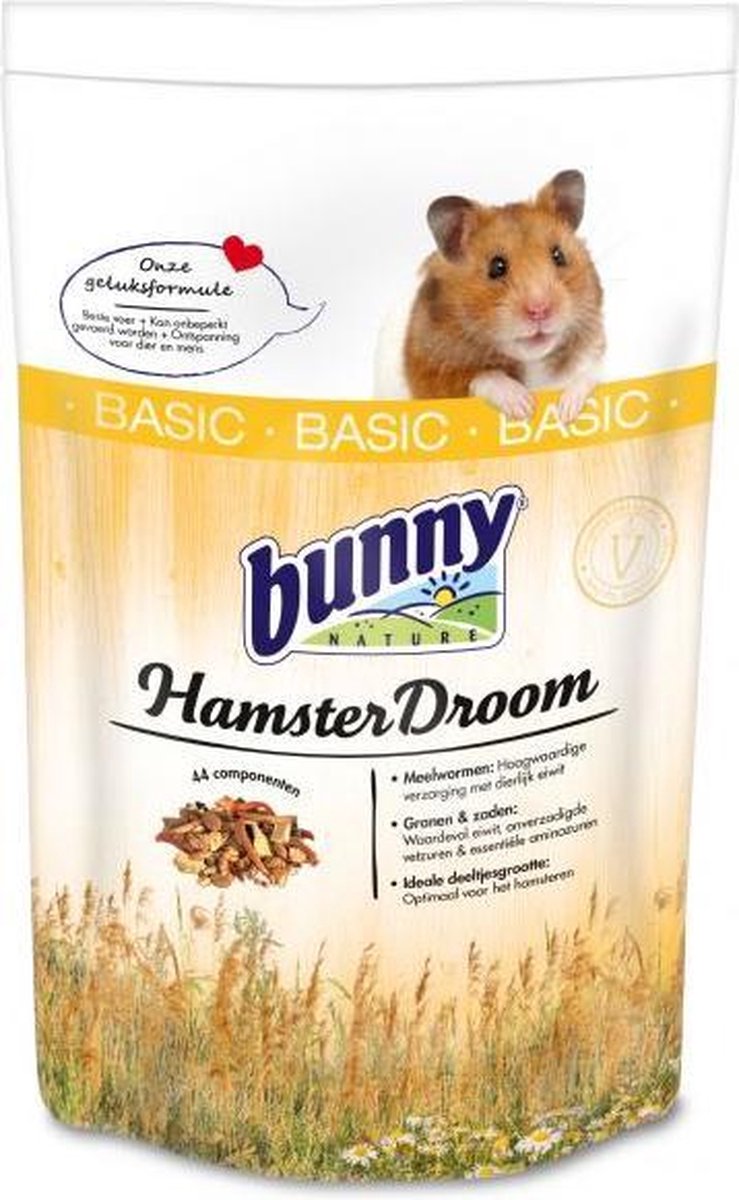 Bunny nature hamsterdroom basic 600 gr