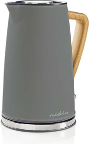Waterkoker | 1.7 l | Soft-Touch | Grijs | 360 graden draaibaar | Verborgen verwarmingselement | Strix®-controller | Droogkookbeveiliging