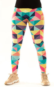 Legging van Festivalleggings - 2 Benen 3 Hoeken - Maat M - Comfortabel - Ademend - Zachte Stof