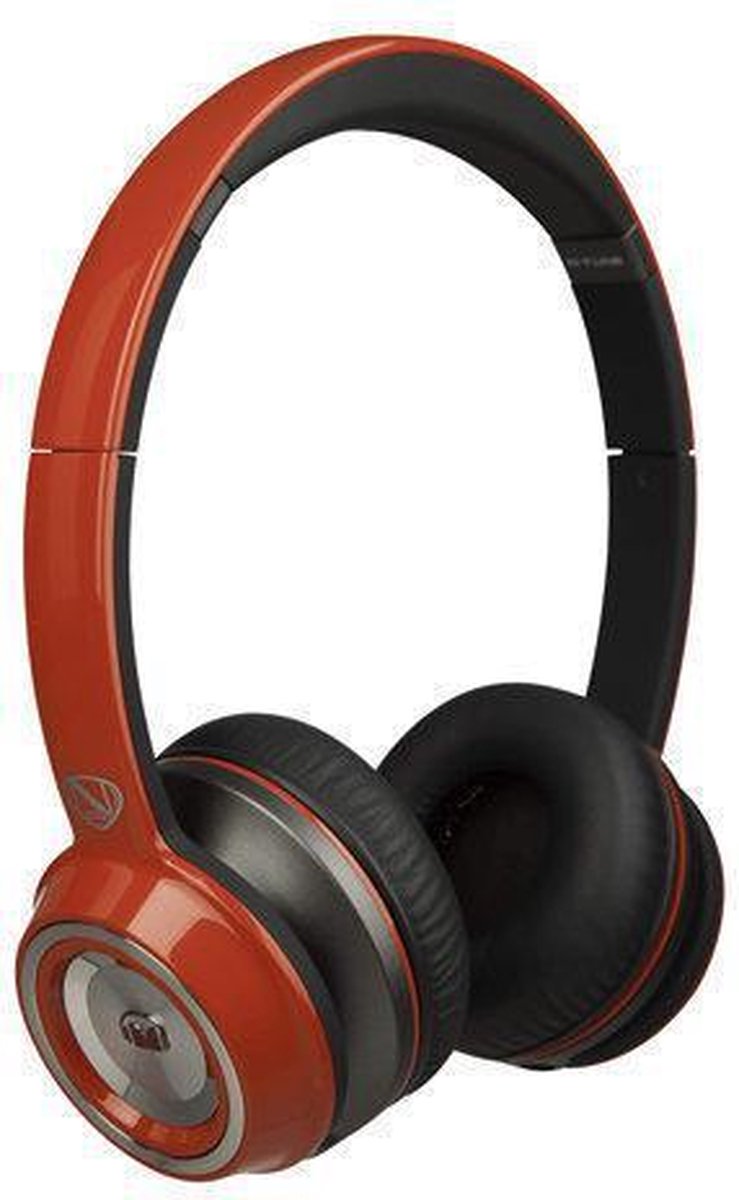 Monster NCredible NTune On-Ear koptelefoon Rood