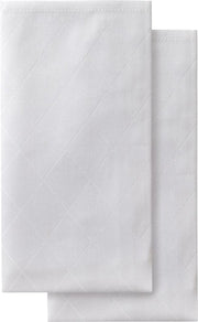 DDDDD Servet Rhombus 50x50cm Wit 2 stuks