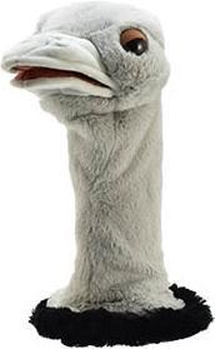 Toi-toys Struisvogel Handpop 43 Cm Grijs