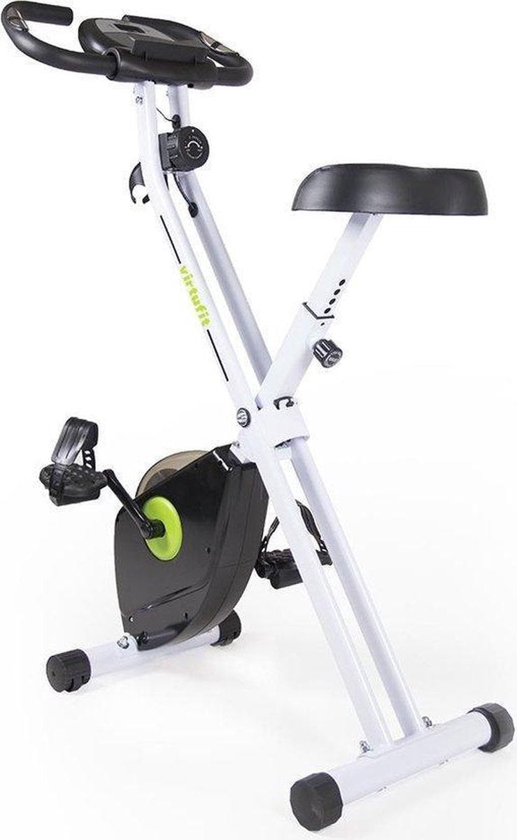 Hometrainer - VirtuFit iConsole Opvouwbare Home trainer - Fitness fiets - Wit