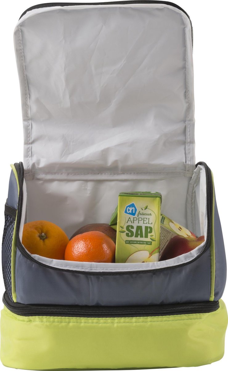 Koeltas Lime met bodem en top koelvak - Topper !