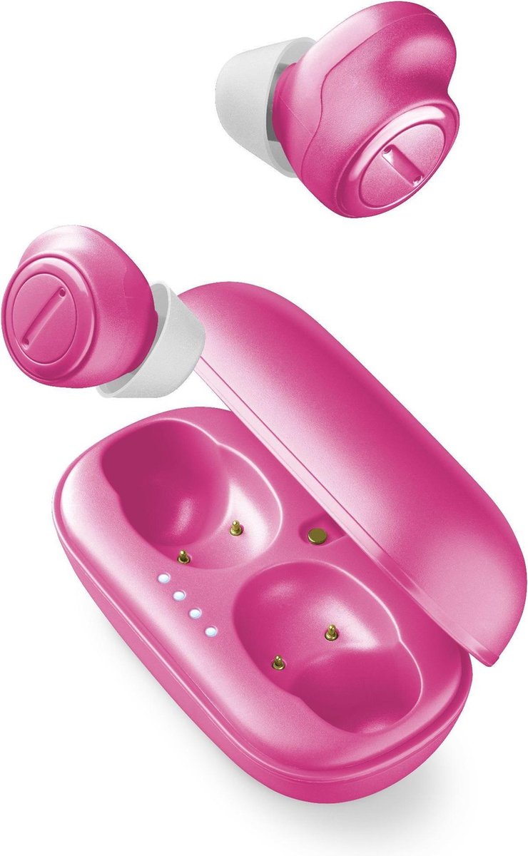 Cellularline BTPLUMETWSP hoofdtelefoon/headset In-ear Bluetooth Roze