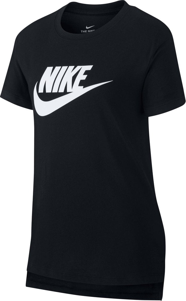 Nike Sportwear Basic Futura Meisjes T-Shirt - Maat 146
