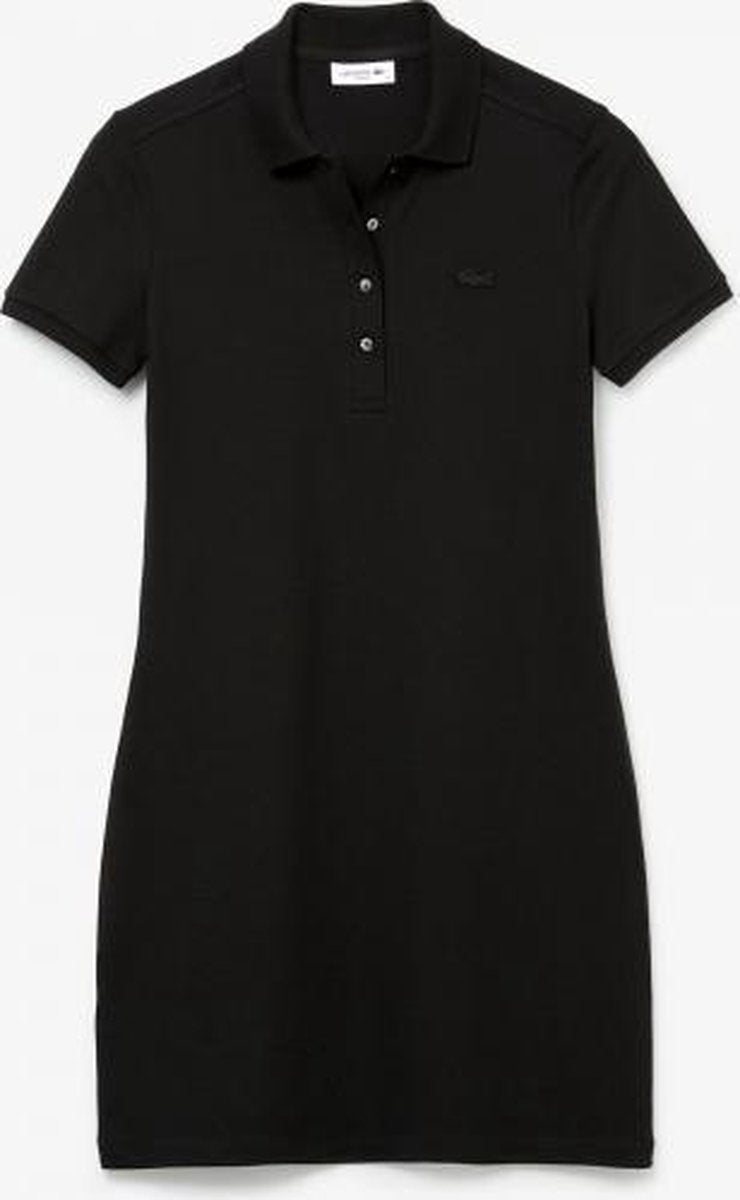 Lacoste Dames Jurk - Black - Maat 34