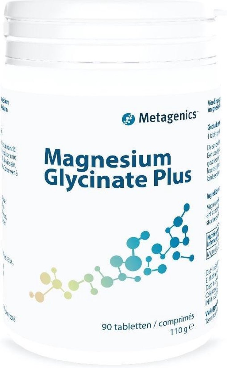 Metagenics Magnesium Glycinate Plus - 90 Tabletten - Mineralen