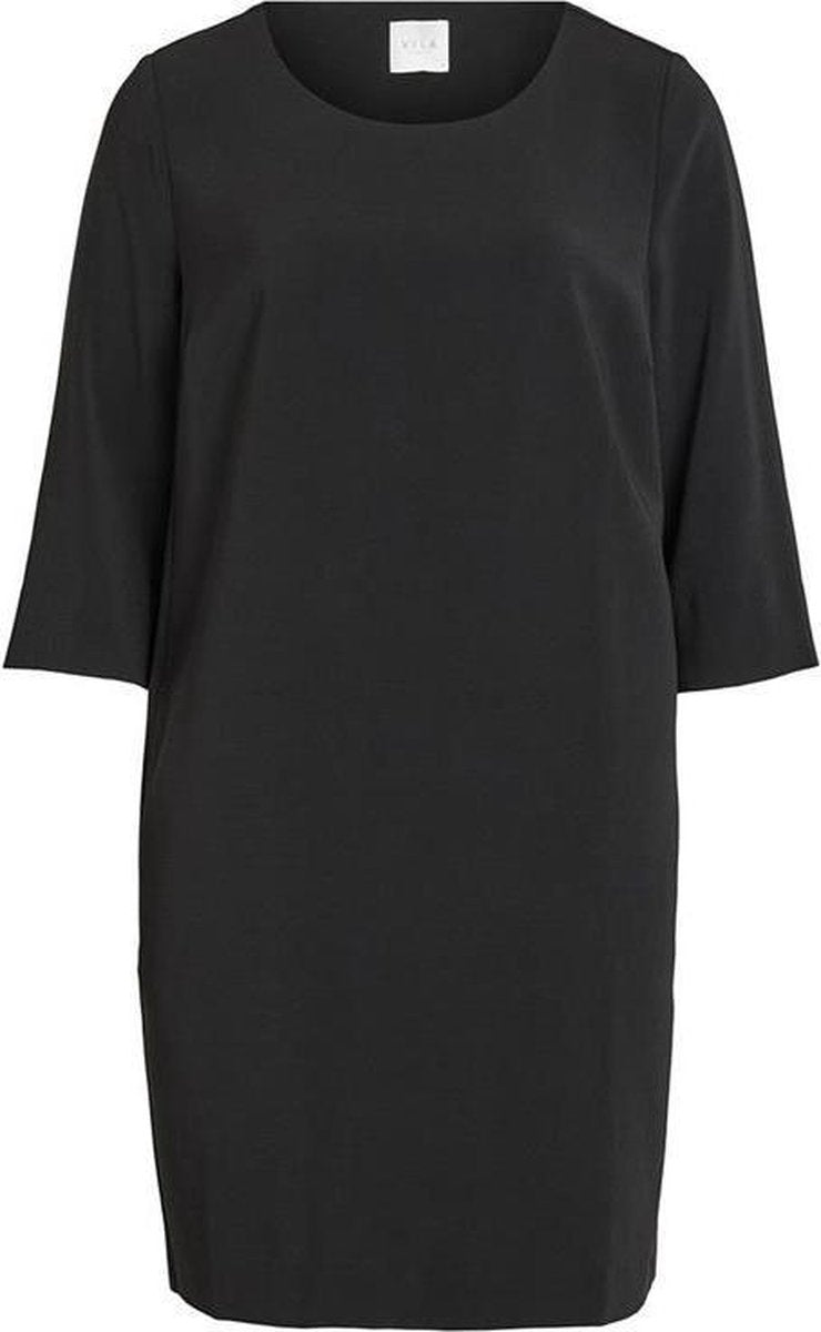 Vinathalia 3/4 sleeve dress Black.