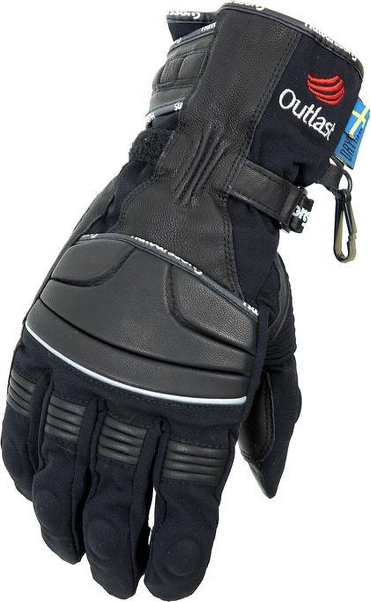 Halvarssons motorhandschoenen Beast zwart 05