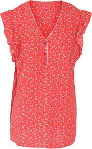 Bedrukte blouse in viscose