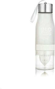 ExcluJess Drinkfles Wit - Infuser Waterfles 700ml – Drinkfles met Fruitinfuser – Waterfles met Fruitperser