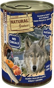Natural greatness salmon / turkey - 400 gr - 1 stuks