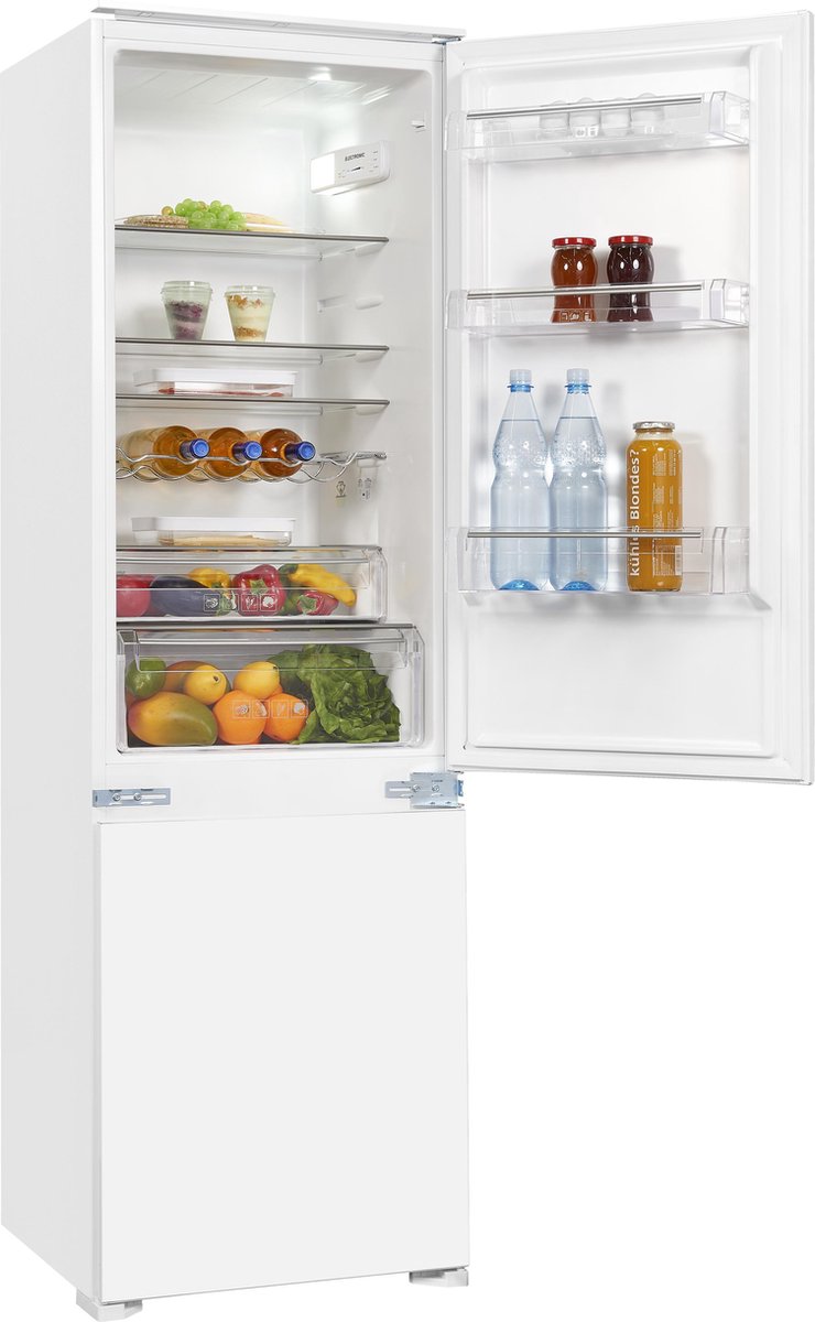 Exquisit EKGC270-70-E-040F - Koel- en vriescombinatie - Wit
