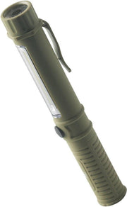 Macgyver Zaklamp Penlight Met Magneet 17 Cm Legergroen