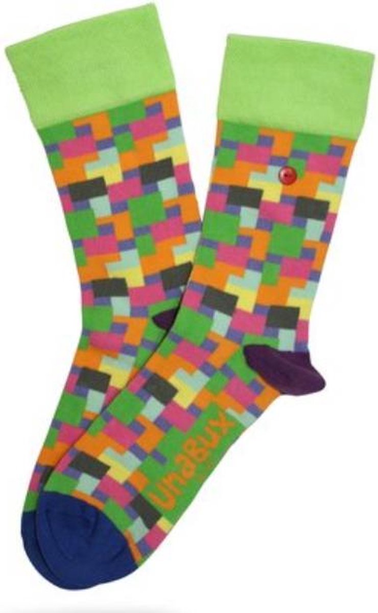 Unabux - Crazy Blocks - Unisex - maat 36-40