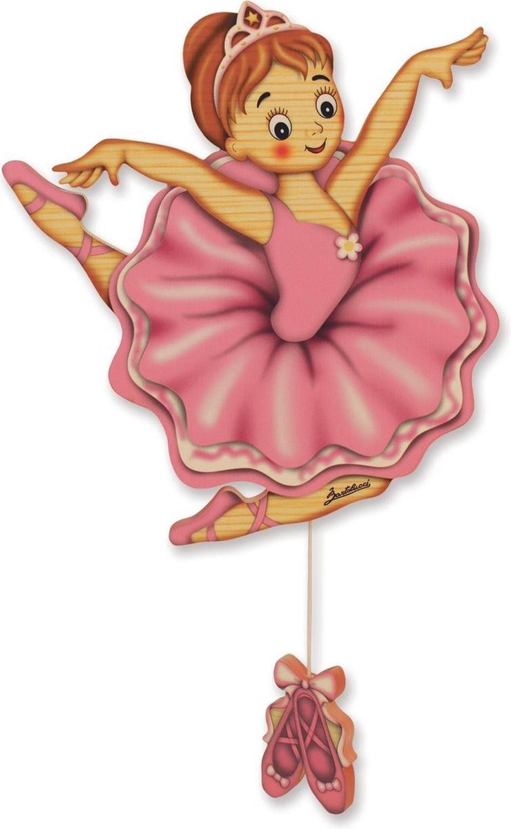 Muziekdoos Ballerina met trekkoord | Bartolucci | Hout