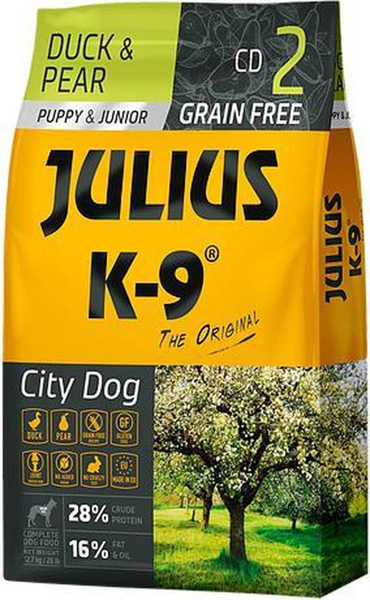 Duck & Pear puppy/Junior - 10kg