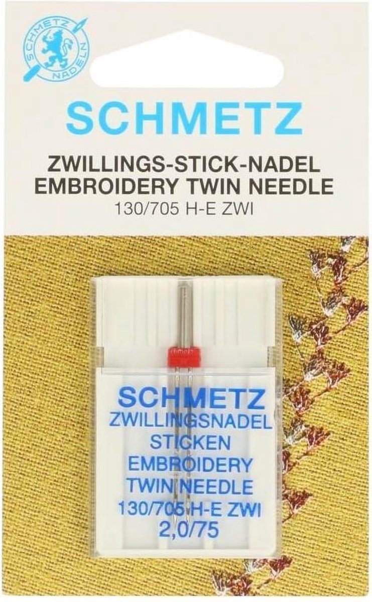 Schmetz Embroidery Twin
