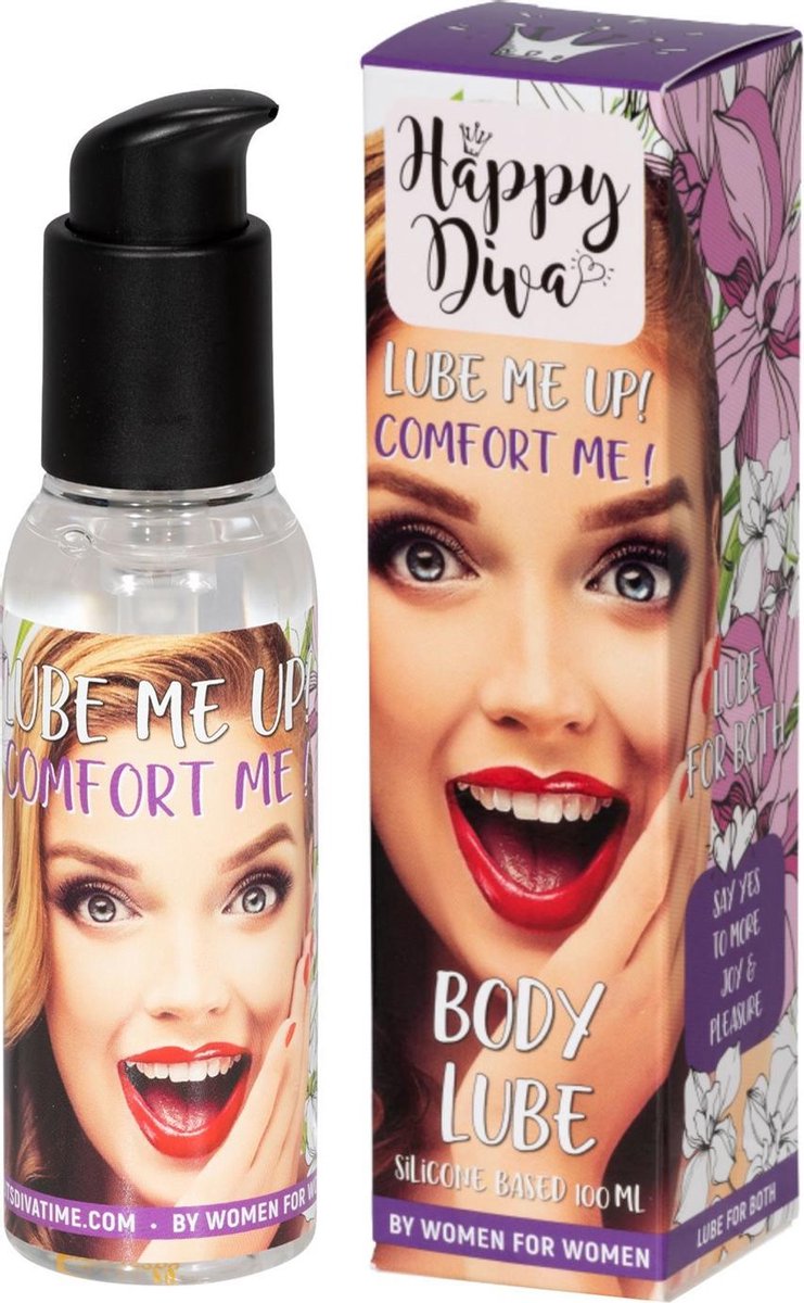 Happy Diva - Lube Me Up! Siliconen Glijmiddel 100ml
