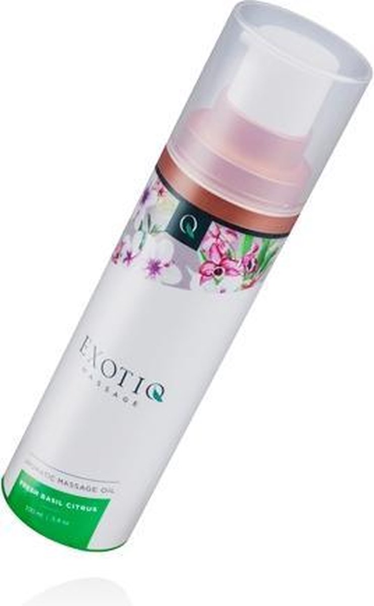 Exotiq Massageolie Basil Citrus - 100 ml