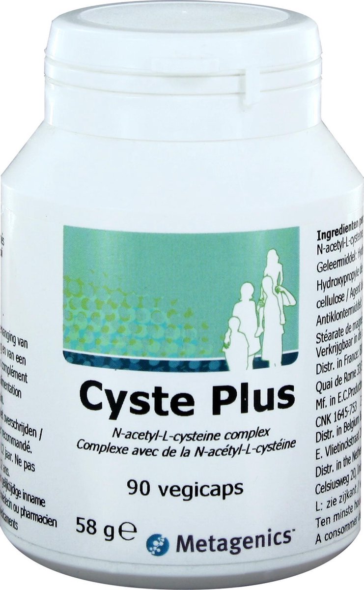 Metagenics Cyste Plus Vegetarische Capsules 90 st