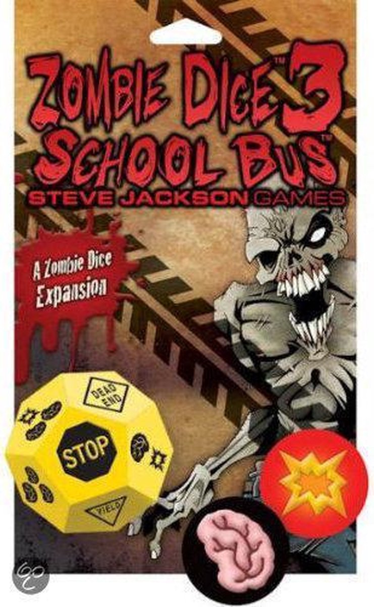 Zombie Dice 3 School Bus