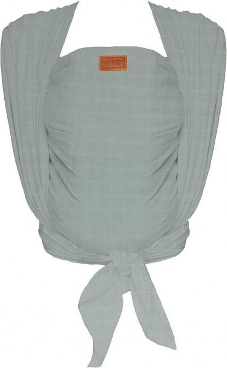 ByKay deluxe Minty Grey hydrofiel 6 Draagdoek