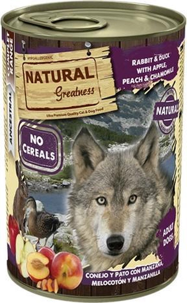 Natural greatness rabbit / duck 400 gr