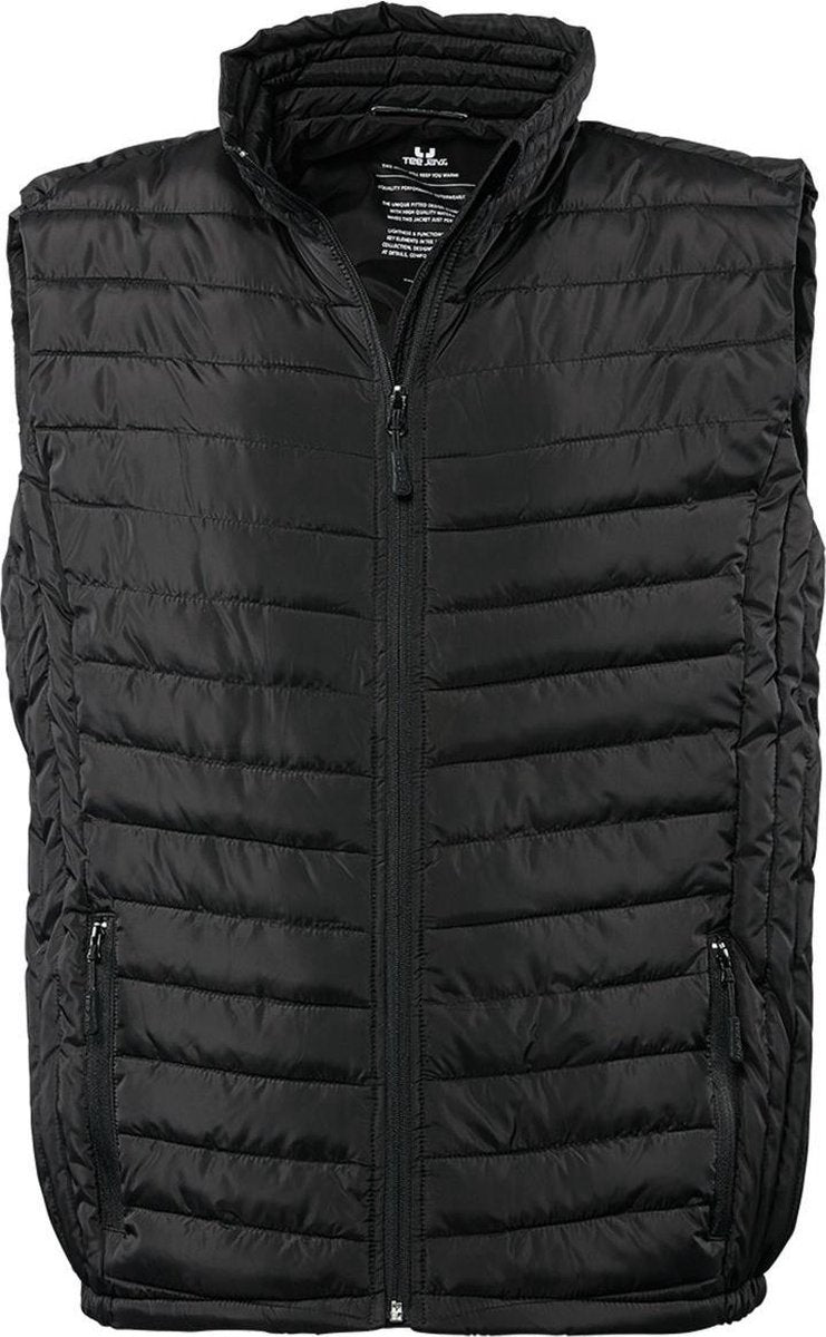 Tee Jays Heren Gevoerde Zepelin Vestjas / Gilet (Zwart)