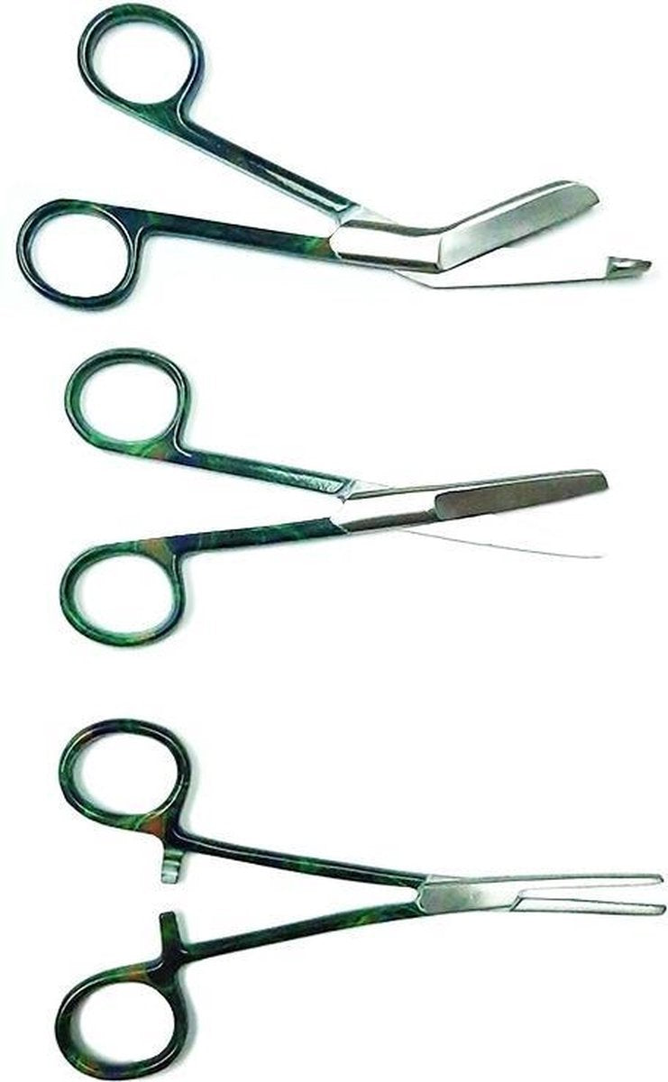 Verpleegkunde Scharen Set - Pauw | Zorg - Zuster - Cadeau - Verpleegster - Accessoires