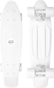 Happy Products - penny board - Longboard wit - skateboards - meisjes en jongens - 56 cm