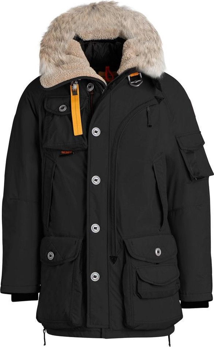 Parajumpers jas PM JCK PQ02 "Musher" - Heren - Zwart - Maat XL