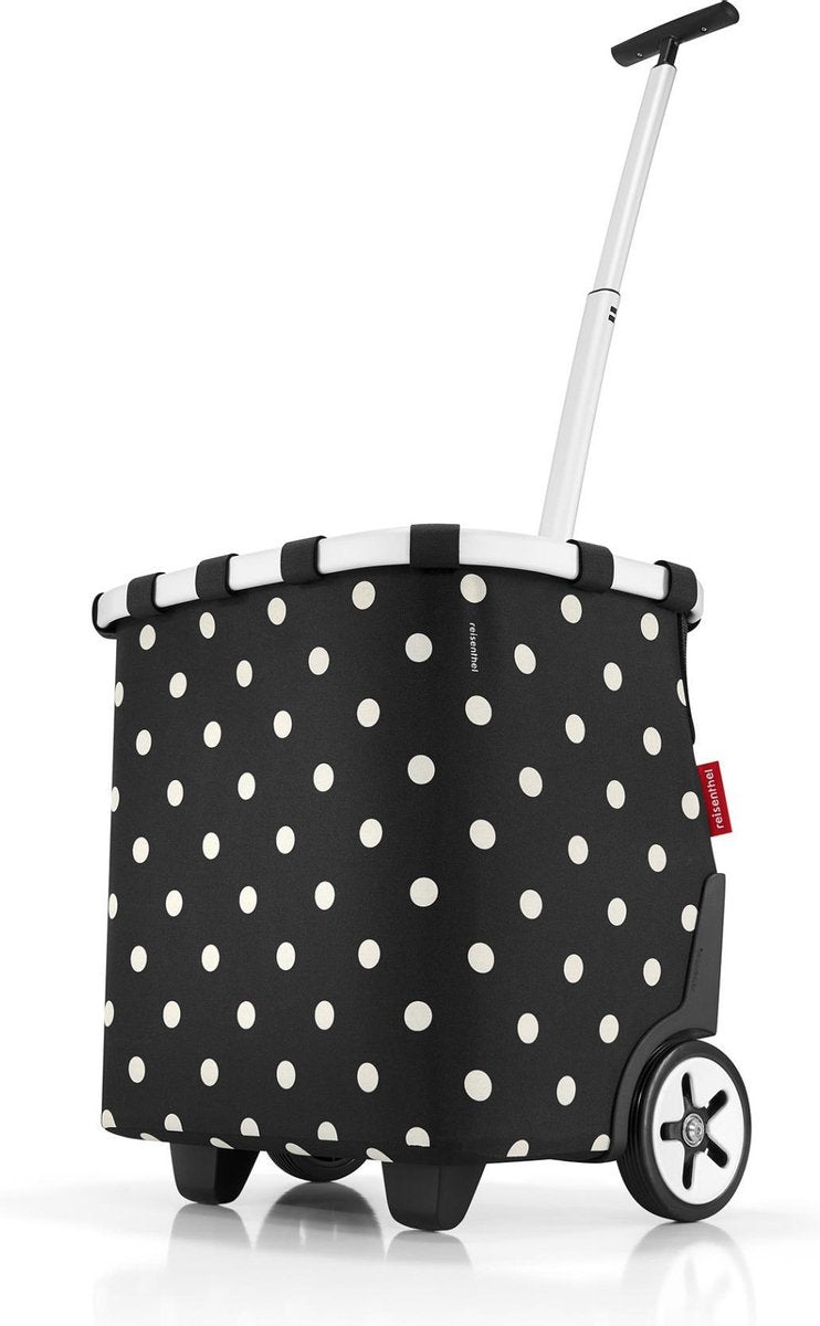 Reisenthel Carrycruiser Boodschappentrolley - 40L - Mixed Dots Zwart