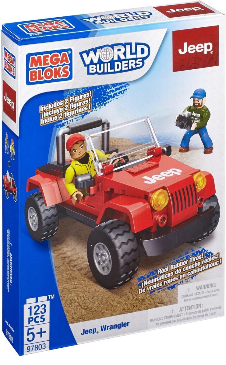 Mega Bloks Jeep Wrangler - Constructiespeelgoed