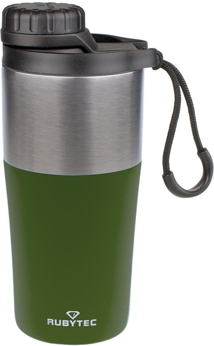 RUBYTEC Shira Bigshot - Iso Koffiebeker / Theebeker - 350 ml - Olijfgroen (Olive)