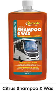 Star brite Citrus shampoo & wax | Camper & Caravan 500ml (concentraat)