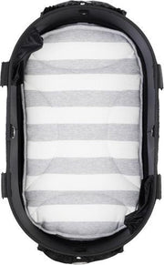 Airbuggy mat voor dome2 m streep grijs / wit - 65x31 cm - 1 stuks