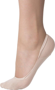 Set 6x Kousenvoetjes Beige 35-38 + Gratis Waszakje