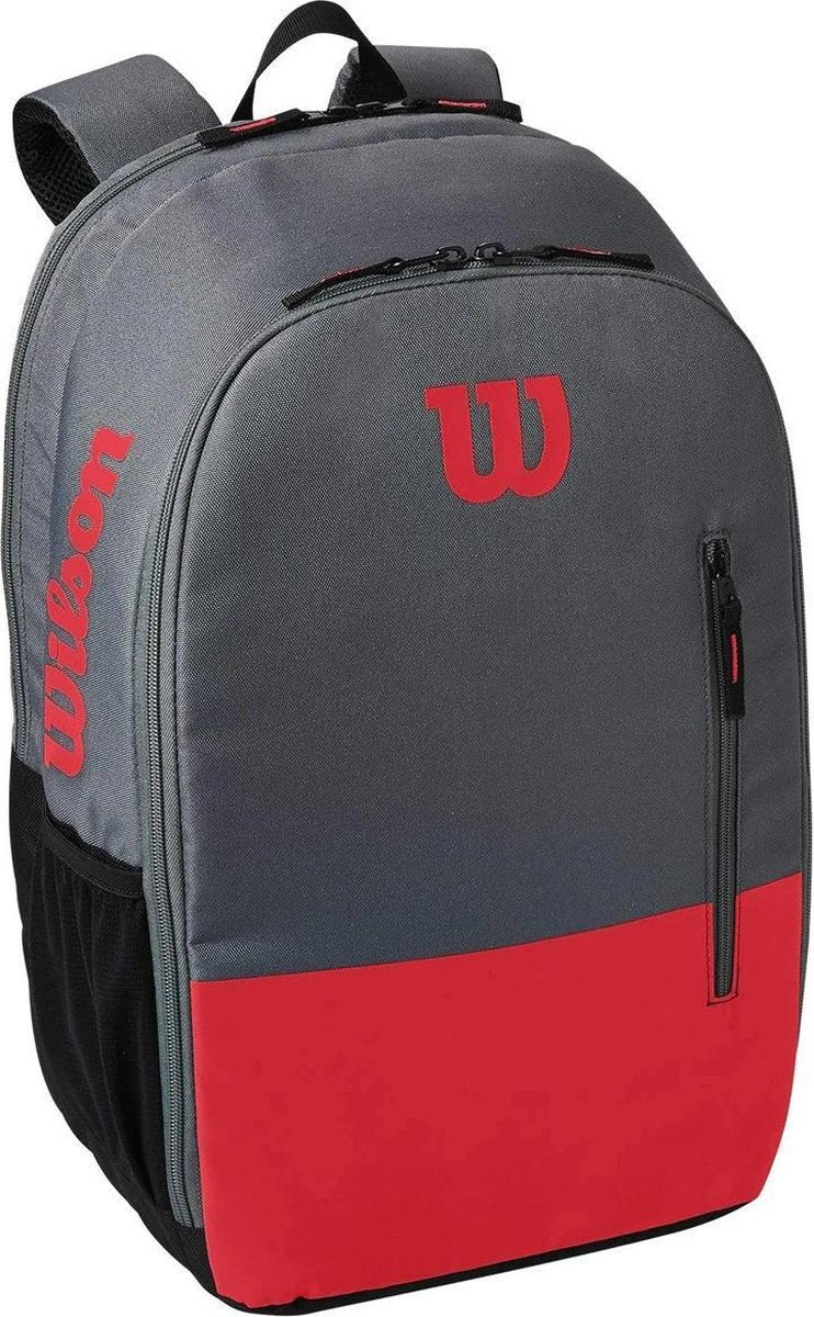 Wilson Team Backpack tennistas unisex grijs/rood