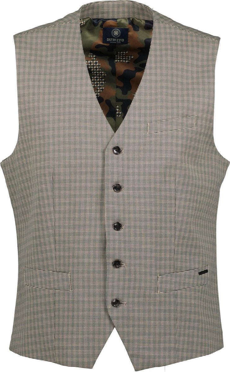 Dstrezzed Gilet - Slim Fit - Navy - XXL