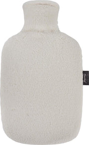 1x Kruiken met pluche hoes creme 1