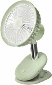 BP35 Clip 360-graden roterende studentenslaapzaal Desktopventilator (groen)