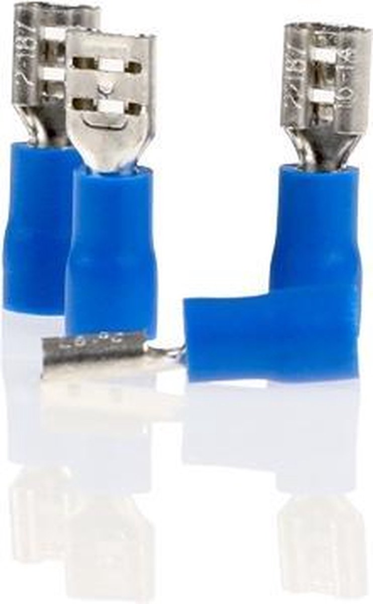 Alca Kabelschoentjes - Blauw - Vlaksteker huls 4