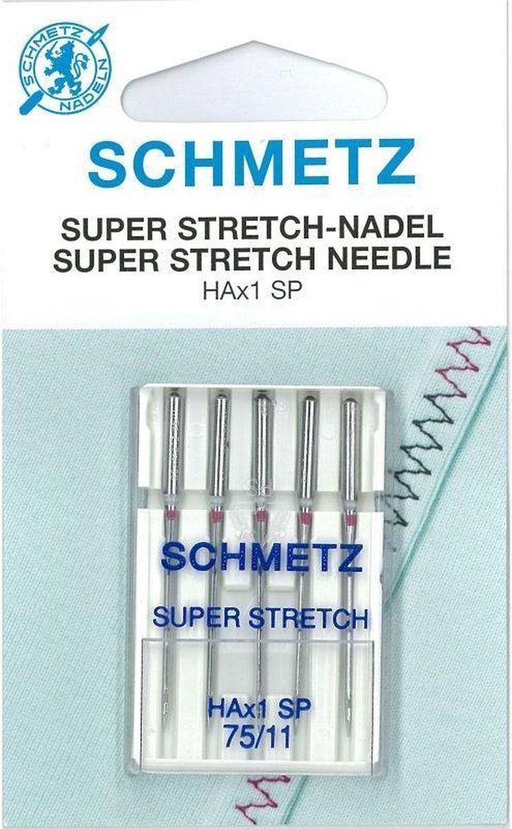 Schmetz Superstretch special machine naalden