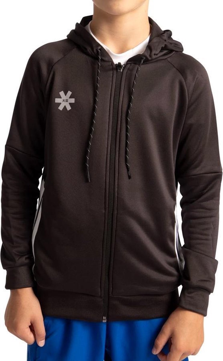 Osaka Training Zip Hoodie - Sweaters  - zwart - 140